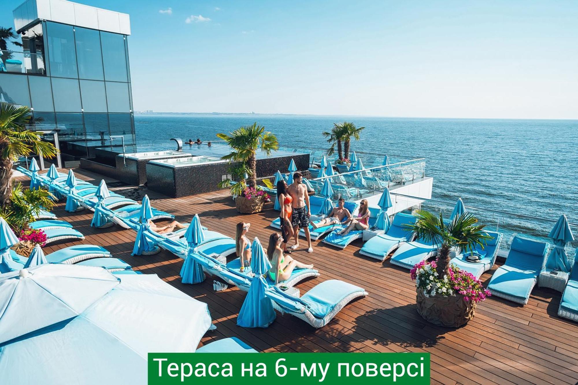 Nemo Hotel Resort & Spa Odessa Ngoại thất bức ảnh Terrace on the 6th floor